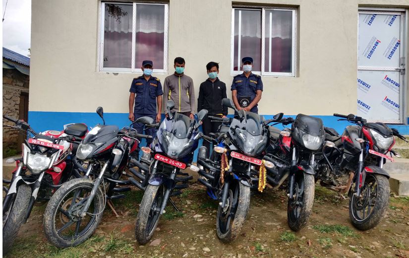 गण्डकी प्रदेशमा ६५ सवारीसधान चोरी, १७ मात्र भेटिए