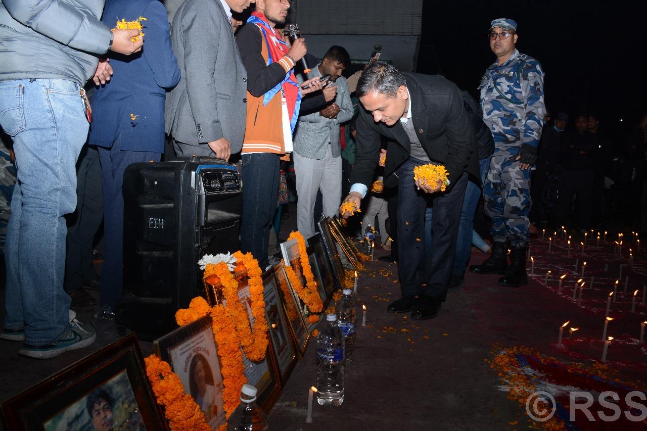 ‘जेनजी सहिद’ का सपना पूरा गर्नु नै सरकारको प्रमुख दायित्व होः मन्त्री अर्याल