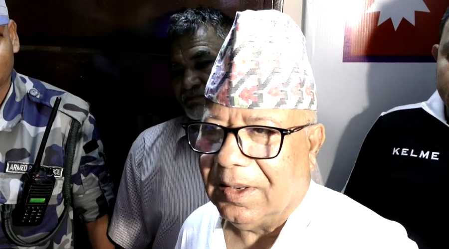 मबाट सरकारी एक टुक्रा जमिन कसैलाई दिने निर्णय भएको छैन : अध्यक्ष नेपाल