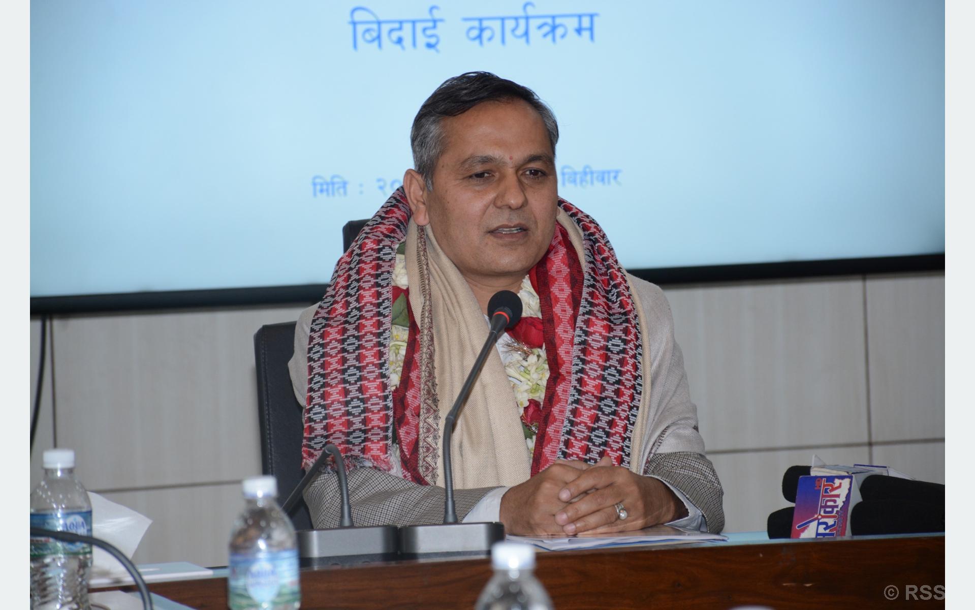 निर्वाचन सम्पन्न गर्नु मुख्य उपलब्धिः गृहमन्त्री अर्याल