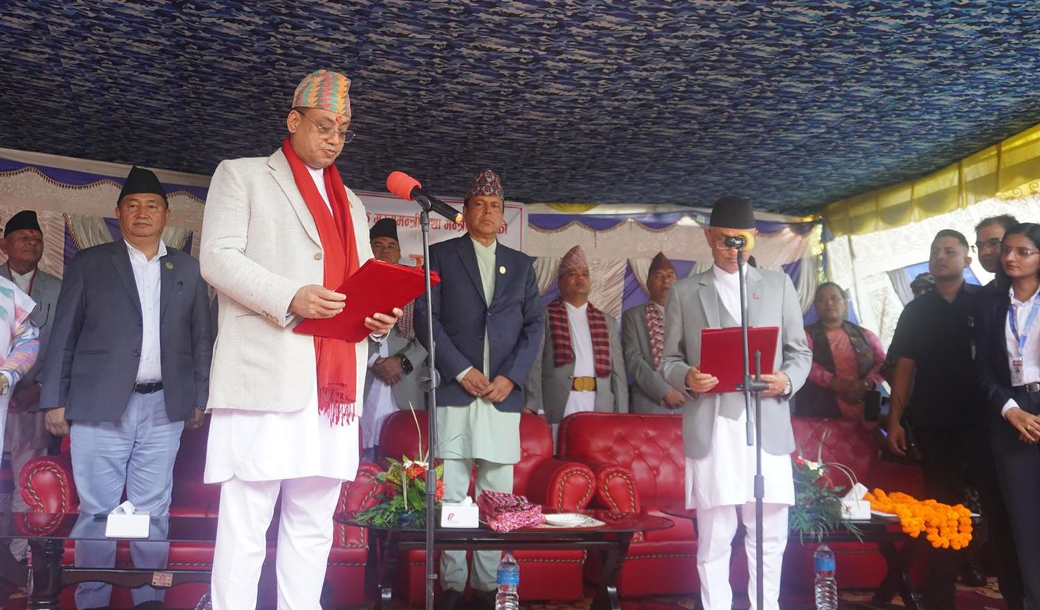 बागमती प्रदेशको छैटौँ मुख्यमन्त्रीका रूपमा बानियाँ