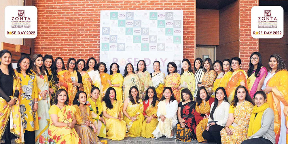 जोन्टा क्लबको ‘एलो रोज डे २०२२’