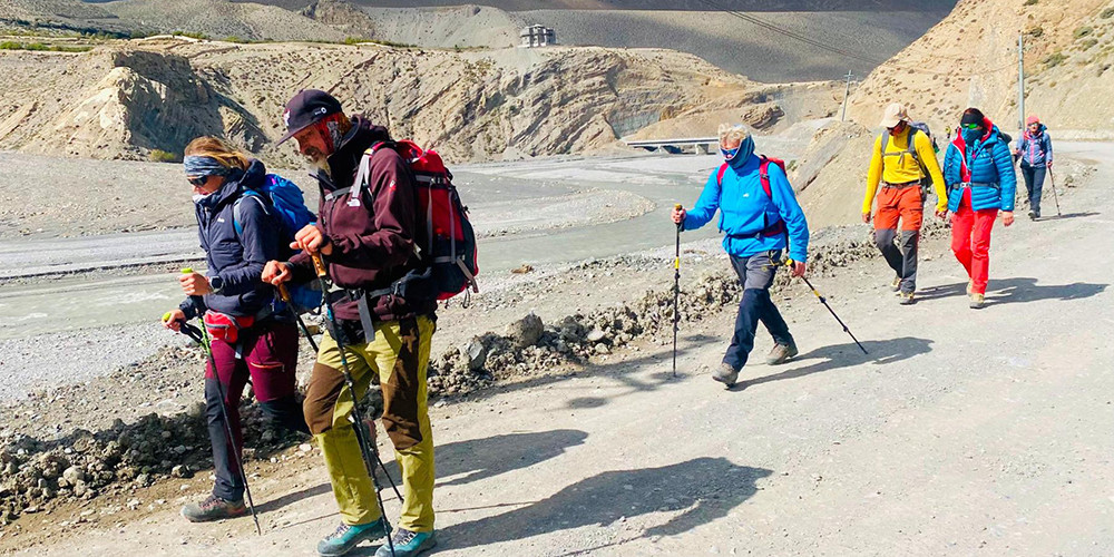तीन महिनामा पन्ध्र हजार विदेशी पर्यटक पुगे मुस्ताङ