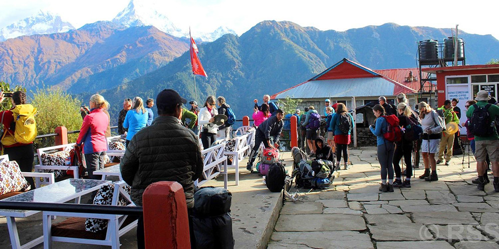 अन्नपूर्णको फेरोमा बढे पर्यटक