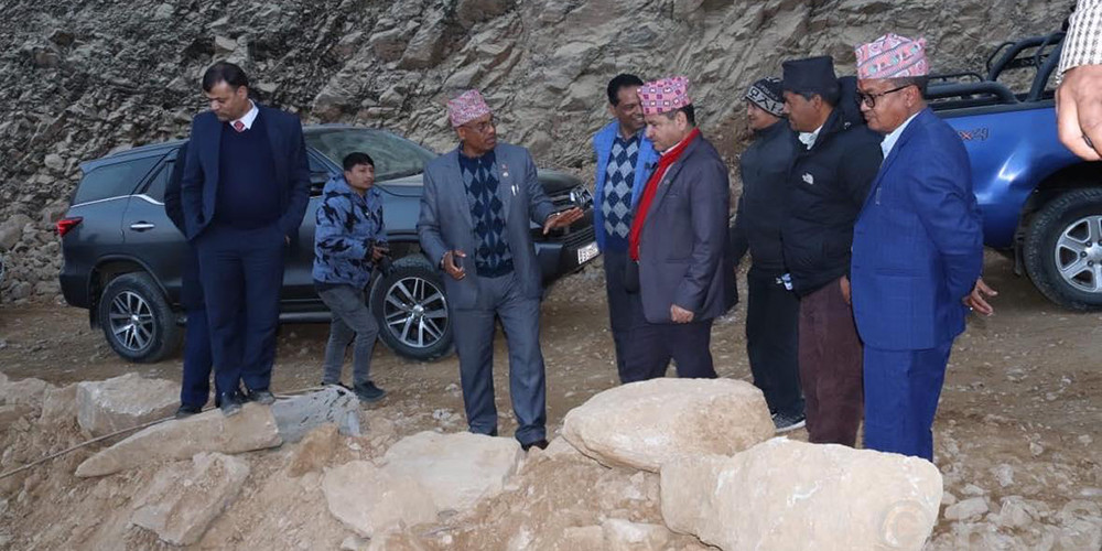 गणेशमान मार्ग स्तरोन्नति गर्न रु आठ करोड विनियोजन