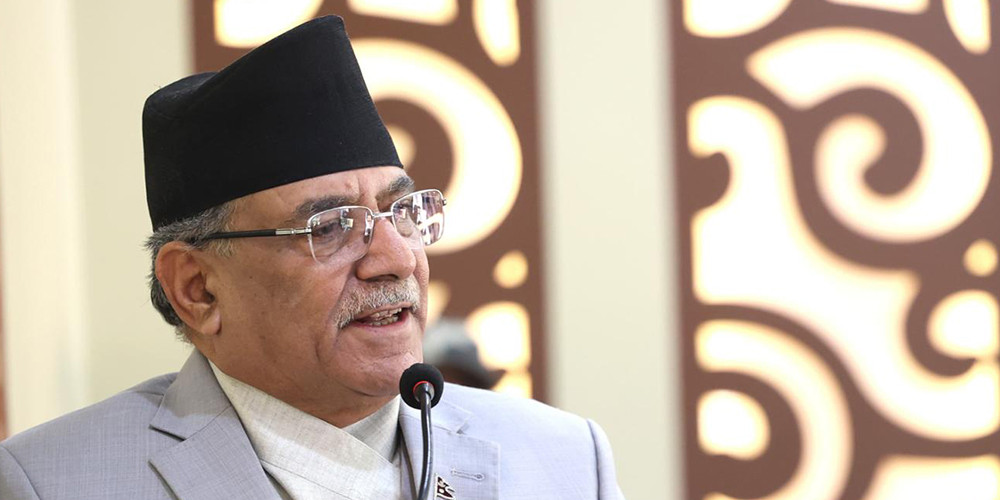 बूढीगण्डकी आयोजनाको काम अघि बढ्छ : प्रधानमन्त्री प्रचण्ड 