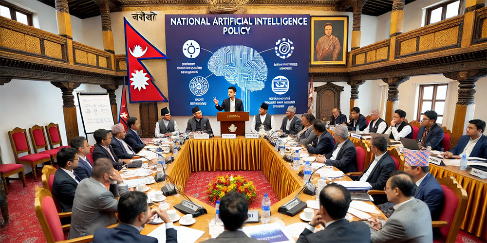 राष्ट्रिय कृत्रिम बौद्धिकता नीतिको मस्यौदा तयार