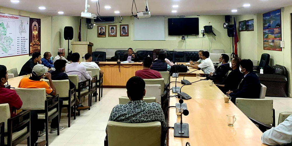 पोखराको पर्यटन विकासका लागि परिषद् र महानगरबीच छलफल 