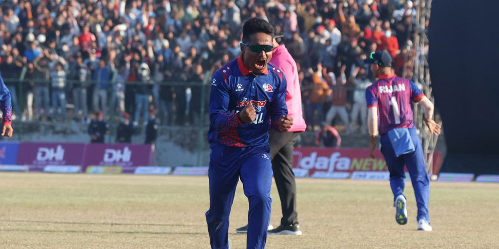 कप्तान पौडेल चम्कँदा क्यानडाविरुद्ध नेपालको रोमाञ्चक जित