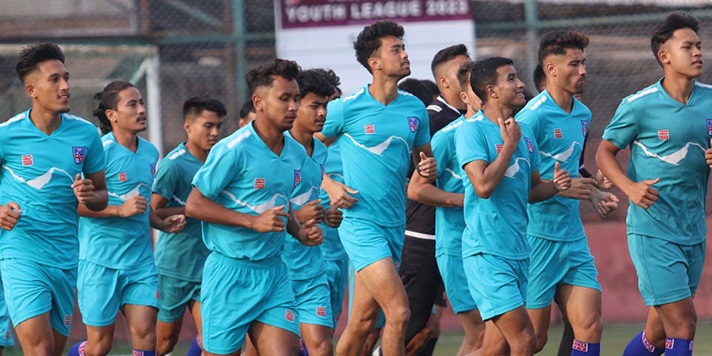 विश्वकप छनोटका लागि नेपाली फुटबल टोलीको घोषणा