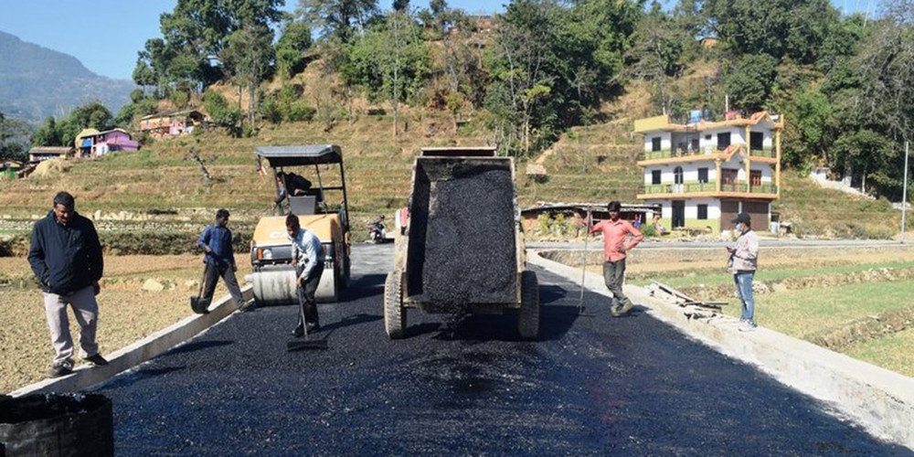 रत्नेचौर–भकुण्डे–भकिम्ली सडक स्तरोन्नति हुँदै