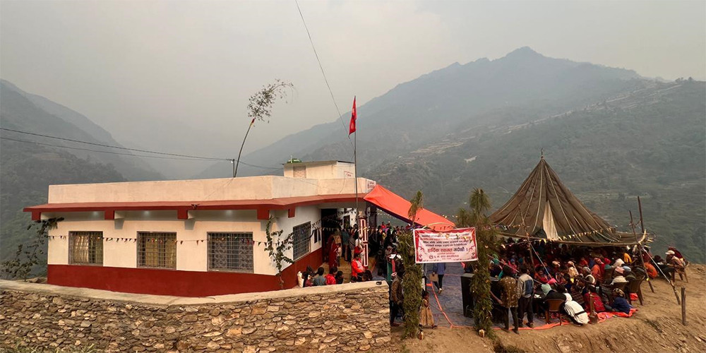 पचासी लाखमा वडा कार्यालय भवन निर्माण