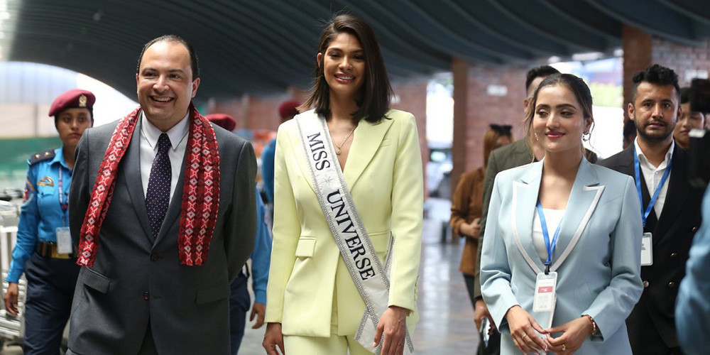 मिस युनिभर्स  शेनिस पलासियोस नेपालमा (तस्बिरहरू) 