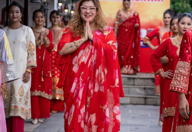 इन्ताको तीज फेसन शो सम्पन्न