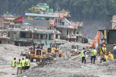 बाढी प्रभावित क्षेत्रको पुनःस्थापनाका लागि जलवायु वित्त माग