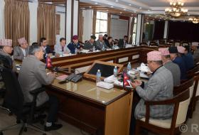 निर्वाचन सुरक्षा सम्बन्धमा गृहमन्त्री अर्यालद्वारा प्रदेशका प्रमुख सचिवहरूसँग छलफल