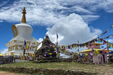 सैलुङ पुग्दा प्रकृतिको शान्त सौन्दर्यले मन नै लोभ्यायो