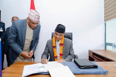 जनविद्रोह गर्ने र विस्थापित भएकाको परीक्षण निर्वाचनमार्फत हुन्छः गृहमन्त्री अर्याल
