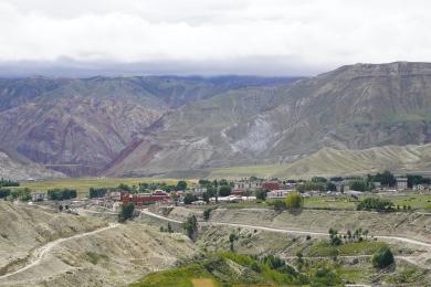 मुस्ताङमा सुक्न थाले खानेपानीका मुहान