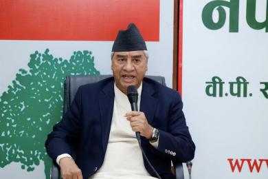 सभापति देउवाद्वारा उद्धार र राहतमा जुट्न आग्रह