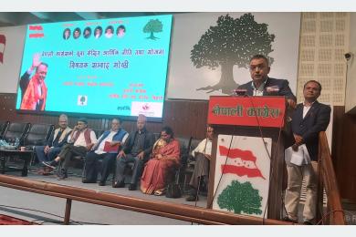 देशभित्रका समस्या समाधान गर्न कांग्रेसले ध्यान दिनुपर्छः महामन्त्री थापा
