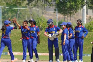 कुवेतमाथि नेपाल १६५ रनले विजयी