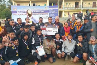 बौदीकालीले जित्यो गण्डकी प्रदेशस्तरीय भलिबलको उपाधि 